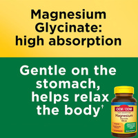 OEM Magnesium Bisglycinate kapsul kompleks 200mg Magnesium Glycinate kapsul suplemen untuk otot hati