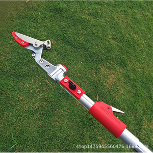 Tijeras de Podar Telescópicas Liu Sheng de Acero Inoxidable, Ajustables y Giratorias para Ramas Altas, Color Rojo, Hechas en Taiwán - Product Image 3
