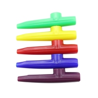 Orff Modern Durable Plastic Kazoo Musical Instrument for Interactive Play Early Education Teaching Aids Music Enlightenment