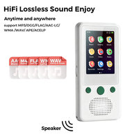 Lecteur MP4 avec écran tactile de 2,4 pouces, radio FM, 1+8 Go, contes pour enfants, audio/vidéo portable, anglais, HiFi sans perte, haut-parleur puissant, OEM/ODM Android