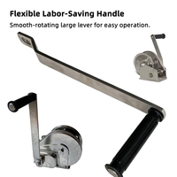 Treuil manuel à engrenages autobloquant 800LBS 1200LBS 1800LBS 2600LBS pour usage hors route