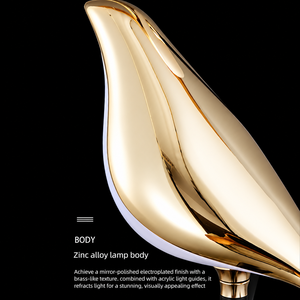 Lampada <span class=keywords><strong>da</strong></span> Parete Moderna a <span class=keywords><strong>LED</strong></span> 14W a Forma di Uccello, 3 Colori Cambiabili, per Hotel, Corridoio, Camera <span class=keywords><strong>da</strong></span> Letto, Soggiorno, Sala <span class=keywords><strong>da</strong></span> Pranzo, Personalizzabile, Controllata QC - Product Image 5