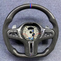 Volant sport en fibre de carbone pour BMW F80 F10 F20 F30 F31 F32 M3 F07 M4 F82 X5 E70 E90, mise à niveau du modèle ancien vers le nouveau modèle