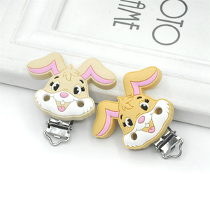 Sucette pour bébé 2021, très vendue, avec attache pour biberon, étui et chaîne en <span class=keywords><strong>silicone</strong></span>, clip pour sucette - Product Image 3