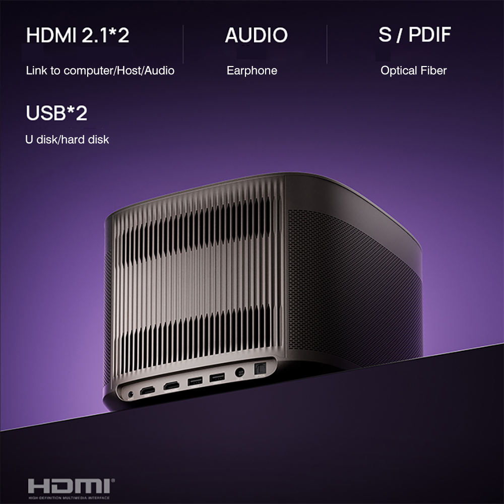 新しいXGIMI H6 4Kレーザープロジェクタースマートホームシネマ