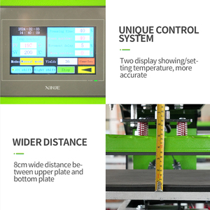 Auplex Automatic Pneumatic Presser <b>Machine</b> Heat Press <b>Printing</b> for <b>Clothes</b> Heat Transfer Tags for Manufacturing Plants - Product Image 6