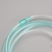 Cannule nasale à oxygène médicale jetable Qinhuikang, en PVC, homologuée pour l'oxygénothérapie