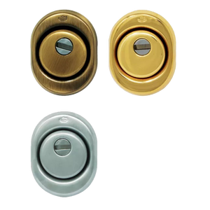 DEFENDER PARA PUERTAS ACOPLADAS '325C' ATRA CIPIERRE H 18 mm - Col. Cromo Satinado - Product Image 1