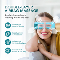 Drahtloses Heißkompressions-Augen massage gerät Musik gesteuerte Luftdruck-und Heiz vibration Wirksam zur Reduzierung der Augen belastung