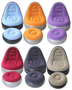 Sofá Inflable de PVC, Cojín Inflable, Sofá de Camping, Sofá Portátil para Playa, Sofá Individual Plegable - Product Image 6