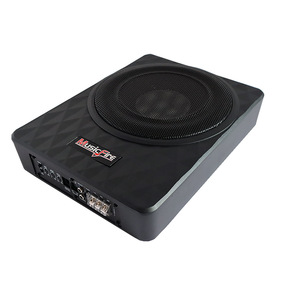 Subwoofer Activo MusicFire Basspro Nano de 10 Pulgadas y 12V para Auto, Diseño Compacto, Salida Estéreo - Product Image 4