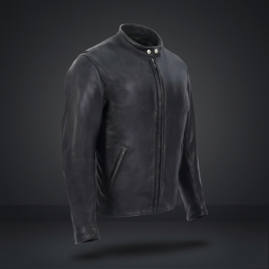 SAMROZ SPORTS Unisex Customized Color <b>Buffalo</b> Leather 220g Digital Print Winter Cruiser <b>Motorcycle</b> <b>Jacket</b> Full Sleeve - Product Image 3