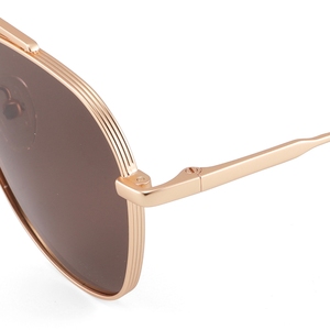 Gafas de Sol de Piloto con Marco Ovalado de Metal, Lentes Verdes, Protección UV400, Unisex, para Uso en Exteriores - Product Image 4