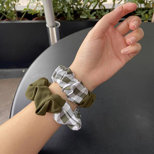 Correa de reloj <span class=keywords><strong>inteligente</strong></span> elástica de doble color a cuadros para mujer, compatible con <span class=keywords><strong>Apple</strong></span> iWatch Band S87 - Product Image 3