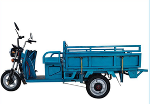Venta de Fábrica, Entrega Rápida, Triciclo de Carrocería Abierta con Motor de 60V 650w, Capacidad de Carga de 500kg, 35km/h, Ideal para Huertos - Product Image 3