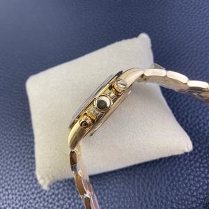 Nouveau modèle 2026 - Montre mécanique pour homme de qualité supérieure, très populaire et de luxe. Diamètre du cadran : 40 mm. Boîtier épais plaqué or - Product Image 2