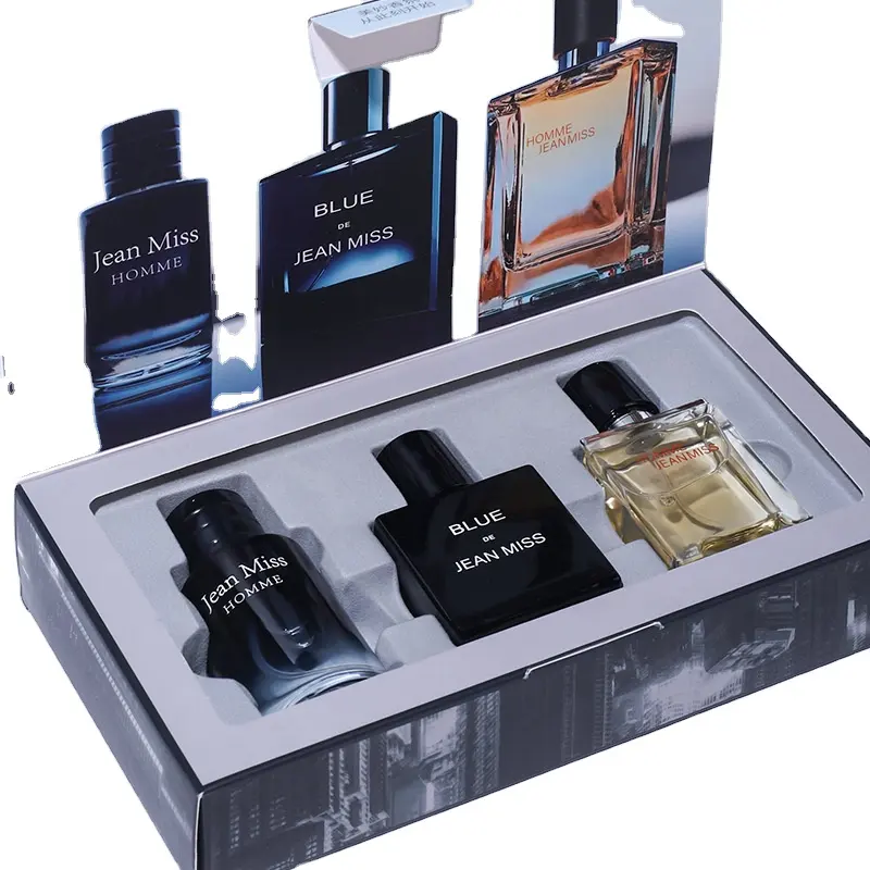 Originele Populaire Mannen Parfum Set Blijvende Geur Vrouwen Parfum Geschenkdoos Groothandel