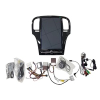 Reproductor de DVD para Auto de 14.5 Pulgadas, Radio Android con Pantalla Táctil, Navegación GPS, Carplay para Chrysler 300C 2011-2017