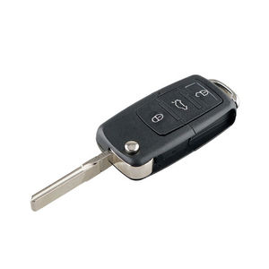 Nome chiave a distanza automatica di vibrazione di marca 3 bottoni 433MHz <span class=keywords><strong>ID48</strong></span> Chip Fob chiave a distanza per VW Passat Beetle Bora Polo Golf FCCID 1J0959753DA - Product Image 1