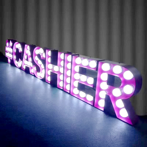 ป้ายไฟ LED ตัวอักษรขนาดใหญ่สั่งทำพิเศษ 3 ฟุต 4 ฟุต สำหรับงานแต่งงาน งานเลี้ยง งานอีเว้นท์ ตกแต่ง - Product Image 3