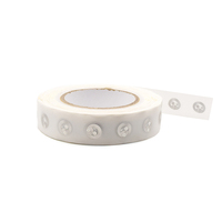 Personnalisable 18mm RFID NFC Adhésif Smart Tag Programmable Imprimable Humide/Sec Incrustation Étiquette F08 Mini Tag pour Hôtels 13.56MHz