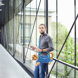 Pet <b>Backpack</b> Dog Carrying Bag Breathable Portable Small Pet <b>Carrier</b> Crossbody Shoulder Bag For Dogs <b>Cats</b> - Product Image 2