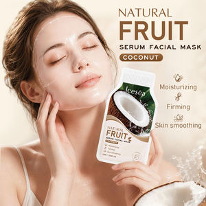 Fabricant en gros OEM/ODM Marque privée Masque en feuille raffermissant à l'acide hyaluronique, au collagène hydrolysé, à la vitamine E et à l'extrait de noix de coco - Product Image 1