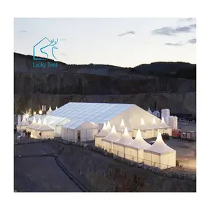 Customize Wedding Hall Banquet Event Party Tent Church Marquee Tent For 100 500 1000 People