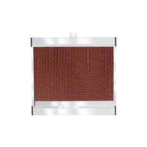 Hot sale Air cooler evaporative cooling pad with brown color for greenhouse cooling System