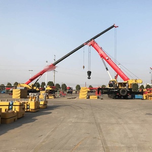 מנוף משאית 125 טון STC1250 מנוף נייד הידראולי כבד עם זרוע בעלת 5 חלקים - Product Image 5