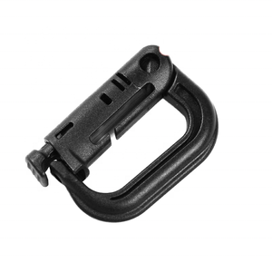 Hebilla de Montañismo <span class=keywords><strong>Enmei</strong></span> GK264 de 25 mm, Forma de D, Plástico Clásico, Ligero, Duradero, para Correas Tácticas, Cierres de Equipaje y Bolsas - Product Image 4