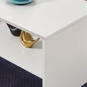 Minimalist modern living room coffee <b>table</b>, suitable for <b>small</b> apartments and bedrooms, simple floor-standing <b>table</b>, new - Product Image 4