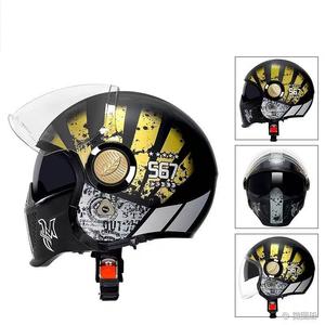 Nouveau rétro <span class=keywords><strong>casque</strong></span> samouraï Combo <span class=keywords><strong>casque</strong></span> moto dark vador Non-Scorpion quatre saisons moto rue voiture demi <span class=keywords><strong>casque</strong></span> - Product Image 5
