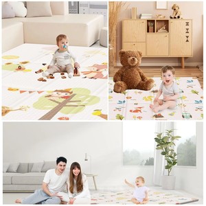 Tapis de jeu pour bébé pour la maison, tapis en mousse souple unisexe pour enfants, tapis de jeu pliable en mousse pour bébé - Product Image 5