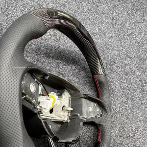 Volant à LED en fibre de carbone Dodge pour Challenger Charger SRT Hellcat Ram Scat Pack RT Durango 2013 2014 2015 2016 2017 <span class=keywords><strong>2018</strong></span> - Product Image 3