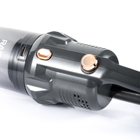 Aspirateur RAF R.8768 600W à forte aspiration, sans fil, avec filtre cyclonique lavable, léger, pour le nettoyage domestique