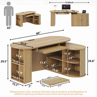 Muebles a Medida Hechos en China Directamente de Fábrica, Escritorio para Computadora con Servicio de Personalización Masiva para Oficina en Casa