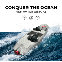 Planche de surf électrique haute vitesse en gros, moteur lithium, sports nautiques, gris, repose-pieds, équipement océanique pour adultes