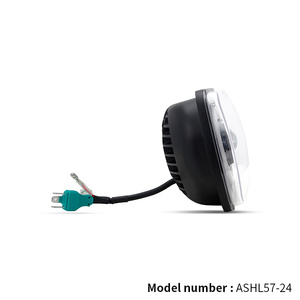 Phare LED Owl Style 5x7 7x6 avec DRL et clignotant, projecteur annulaire en C 6000K pour camion, SUV, <span class=keywords><strong>4x4</strong></span> - Product Image 3