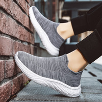 Chaussures décontractées pour homme, respirantes, à enfiler, légères, en tissu maillé, vente en gros transfrontalière, baskets de course pour homme, chaussures