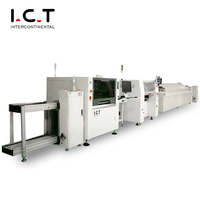Línea de Producción de Montaje Automático Completo ICT, Línea SMT, Sistema de Selección y Colocación SMD con Precio Bajo