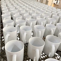 Mug en céramique classique Mikel personnalisable imprimé en 3D, 11 oz, écologique, compatible lave-vaisselle et micro-ondes, cadeau idéal pour fêtes et événements personnels