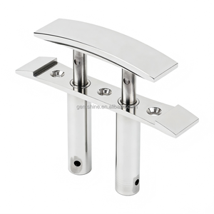 Nouveautés : Étriers pliants de luxe en acier inoxydable 316L, poli miroir, pour matériel marin - Product Image 4