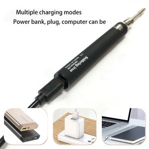 Hot Sale Alta Qualidade Portátil 8W Tipo-C Recarregável USB Sem Fio Ferros De Solda Elétrica Display Digital - Product Image 4