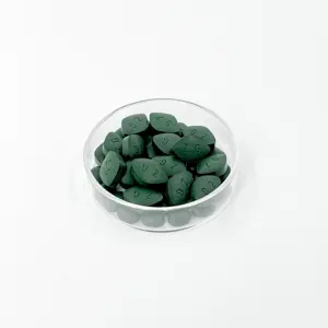 Protoga makanan sehat disesuaikan jumlah besar alami organik spirulina tablet 250mg