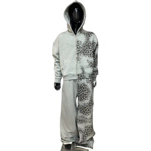 Fabricants de vêtements, survêtement personnalisé, jogging, sport, fitness, coupe ample, survêtement de haute qualité, ensemble de pantalons de survêtement et de sweat-shirts amples - Product Image 1