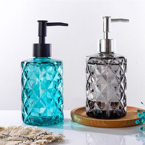 Dispensador de Jabón de Espuma de Vidrio Moderno de Alta Gama de 400 ml con Bomba de Plástico, Tipo Presión, Recargable, para Jabón Líquido de Manos para Baño - Product Image 3