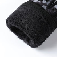 Gants de protection chauds pour l'hiver, gants de formation en plein air à coque rigide, gants tactiques résistants à l'usure pour l'alpinisme
