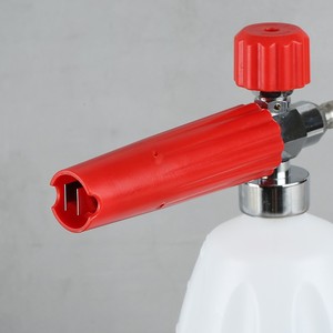 Xi Yi Car Wash Foam Pot Manual 28*95 Red <b>Engineering</b> <b>Plastics</b> For Vehicle Cleaning - Product Image 3