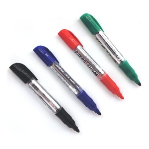 Marcadores de Pizarra Blanca Personalizados Multicolores de Gran Volumen, Tinta Borrable No Tóxica en Negro, Rojo, Azul, Verde y Blanco para Uso Escolar - Product Image 5